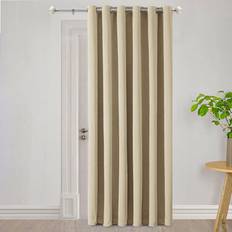 Curtains & Accessories Oxford Homeware 66" x 84" Door Curtain 168cm x 213cm