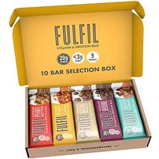 Vitamin and Protein Bar Selection Box 10 x 55g Bars 10 Count