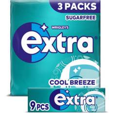 Wrigley's Extra Cool Breeze Sugar Free 3 x 9 Pieces