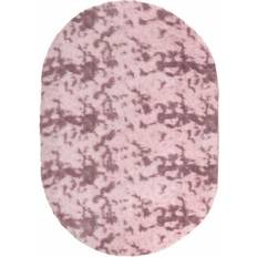 vidaXL Ryamatta med Lång Lugg 300x200 cm Polyester Rosa