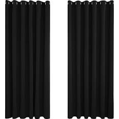 Deconovo Blackout Curtains 90 x 90 Inch Thermal Insulated
