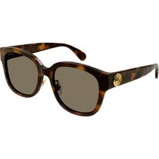 Solglasögon Gucci GG1409SK Solglasögon Acetat Havana Brun