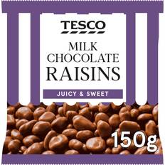 Tesco Milk Chocolate Raisins 150 G 150g