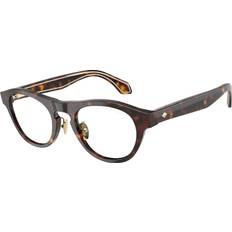 Giorgio Armani Men Sunglasses Giorgio Armani Acetate Turtle Transparent Sunglasses - Transparent