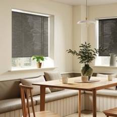 Dunelm Black Roller Blinds Dunelm Semi Sheer Boucle Roller Blind Black