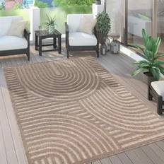 Livorno Rechteckig Teppich 14 mm Beige