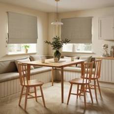 Dunelm Alayna Chenille Roman Blind Natural