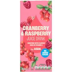Raspberry Juice & Fruit Drinks Asda Cranberry & Raspberry Juice Drink 1 Litre
