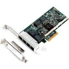 Dell TMGR6 (KH08P) Broadcom Bcm5719 5719 Gigabit Quad Port Ethernet PCI-e 2.0 x4 Server Network Interface Card Full and Half size Brackets