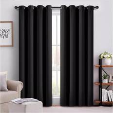 Curtains & Accessories Aspire Homeware Thermal Blackout Eyelet Curtains 66" x 72"