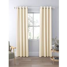 Curtains & Accessories John Lewis Textured Weave Blackout Lined Eyelet Curtains