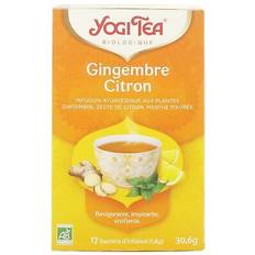Yogi Te Yogi Tea Ekologisk Ingefära Citroninfusion 17 Påsar