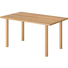 Puuta Pöydän jalat Wooden Table Legs 72cm Oak Wood Set of 4