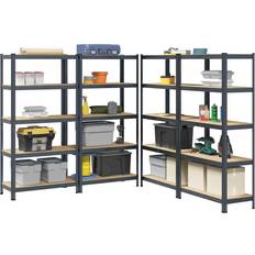 Scaffale Scaffali vidaXL 5-Layer Heavy-duty Shelves 4 pcs Shelving System