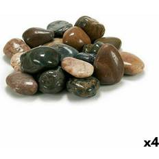 Ibergarden Decorative Grey-Brown Stones 3 Kg 4 Units