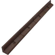 Gazons Artificiels MonsterShop Lot de 8 x 1.2m Bordures Marron Caoutchouc
