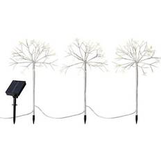 Adornos de jardín Lumineo Luz Decorativa Microled Parpadeante En Estacas 3 Pieces