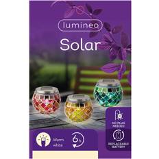 Lumineo Solar Mosaic Lamp 9 cm
