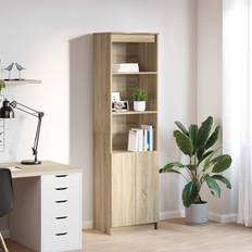 vidaXL Højskab 50 x 35 x 180 cm Konstrueret Træ Opbevaringsskab