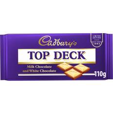 Cadbury Chocolates Cadbury Top Deck Milk Chocolate and White Chocolate 110g