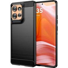 Eiderwood Motorola Edge 50 Cover Carbon Fiber Texture