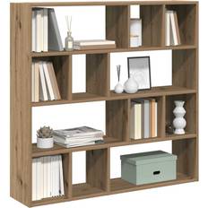 vidaXL Hantverksmässig Rumsavdelare 105 x 24 x 102 cm Bokhylla