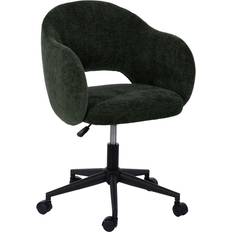 Gröna - Polyester Kontorsstolar BigBuy Home Svart Grön 56 x 56 x 85 cm Kontorsstol