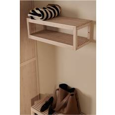 Ellos Hatthylla Skohylla Stripe Beige Vägghylla