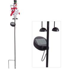 BigBuy Garden Multicolour Solar Lamp 12 x 6 x 74 cm