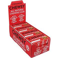 Chewsy Natural Plastic-Free Chewing Gum 15g Pack of 12