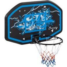 Walll Mounted Basketball Hoop Black Blue