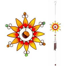 Metall Hagedekor Something Different Orange Wind Chime One Size