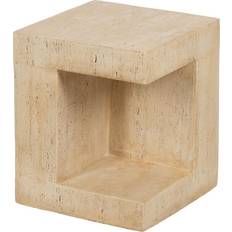 BigBuy Garden Refurbished Beige Side 38.5 x 38.5 x 46 cm Small Table