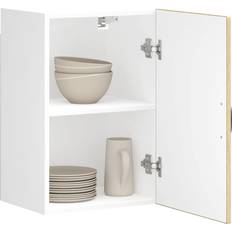 Oaks Wall Cabinets vidaXL Lucca Kitchen Sonoma Oak 40 x 31 x 60 cm Wall Cabinet