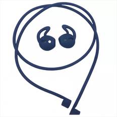 INF Skyddande Silikonremset Airpods Fodral Blå