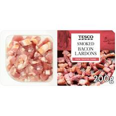 Tesco Smoked Bacon Lardons 200 G