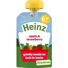 Heinz Food & Drinks Heinz Apple & Strawberry Baby Food Fruit Puree Pouch