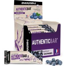 Overstims Authentic Energy Bars Box Red Fruits 32 Units