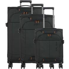 Travelite Kufferter Travelite Briize Sort Kuffertsæt