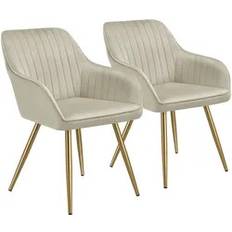 tectake Marilyn Dining Set Of 2 Kitchen Chair