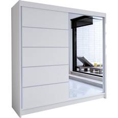 Med Spegel 180 x 215 cm Garderob