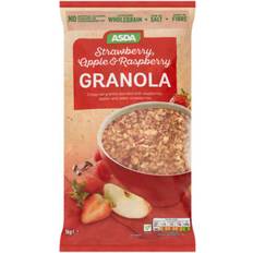 Cereal, Porridge & Oats Asda Strawberry Raspberry & Apple Granola