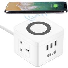 Vinsh Cube Extension Lead with USB Ports