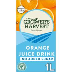 Vitamins C Juice & Fruit Drinks Growers Harvest Orange Juice Drink 1 Litre