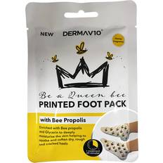 Derma V10 Bee Propolis Printed Foot Pack