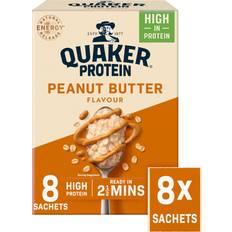 Quaker High Protein Peanut Butter Porridge Sachets 8 x 43 g