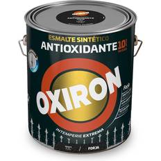 Titan Syntetisk Emaljfärg Oxiron 250 ml Svart Metallfärg Svart 0.25L