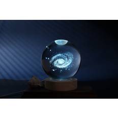 Crystal Ball Lamp Galaxy Large