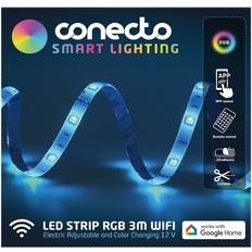 Conecto RGB LED-lyskæde 3 m LED bånd