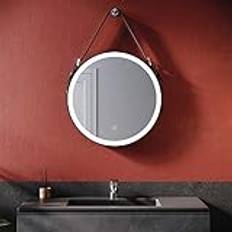Sonni Rund Badrumsspegel 60 cm med Belysning